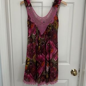 Floral Print Sun Dress